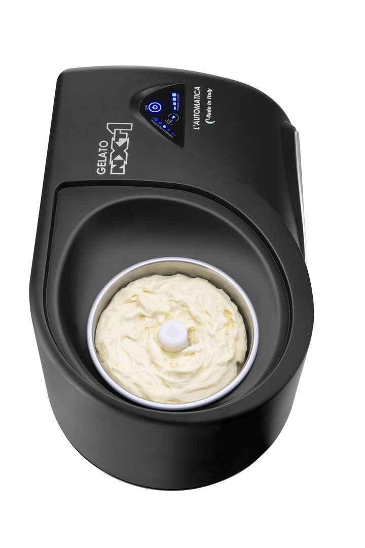 Фото Фризер для твердого мороженого Nemox GELATO NXT1 L'AUTOMATICA BLACK с 1 чашей 1.7 — арт. 003A600990 2