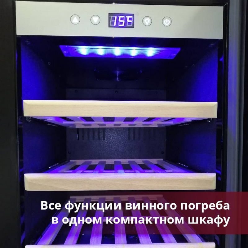 Фото Шкаф винный Cold Vine C38-KSF2 7