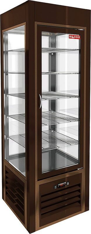 Шкаф кондитерский HICOLD VRC 350 Sh Brown FR