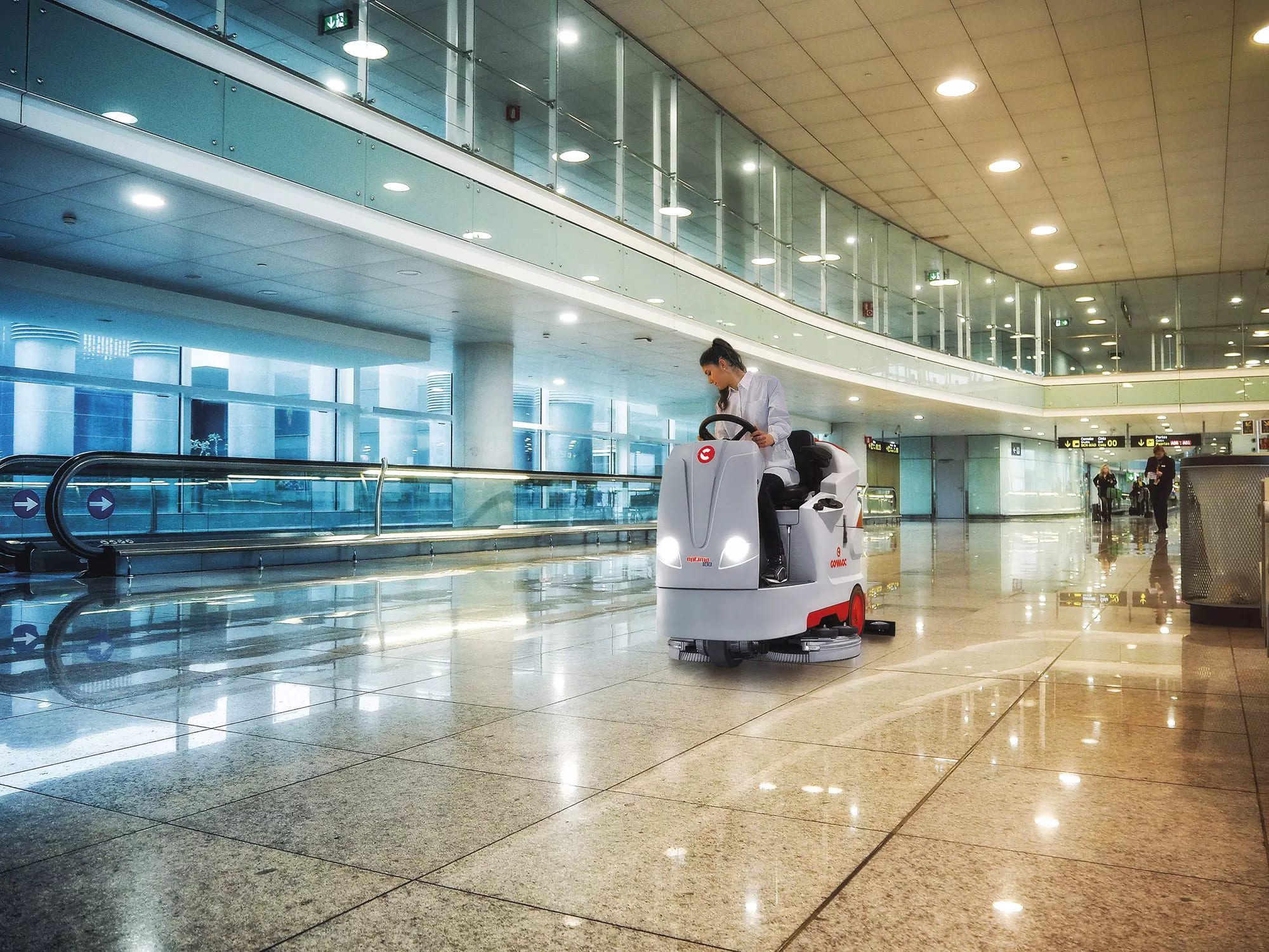 Фото Поломоечная машина Comac Optima 100 B 2