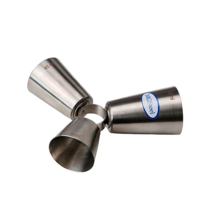 Фото Джиггер MGSteel 30/45/60 мл, D 42/40/44 мм, H 125 мм артикул 73886 1