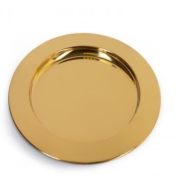 Блюдо Luxstahl D 500 мм круглое артикул кт2883