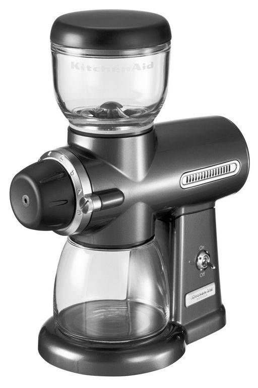 Фото Кофемолка KitchenAid Artisan 5KCG0702EMS серебрянный медальон 5