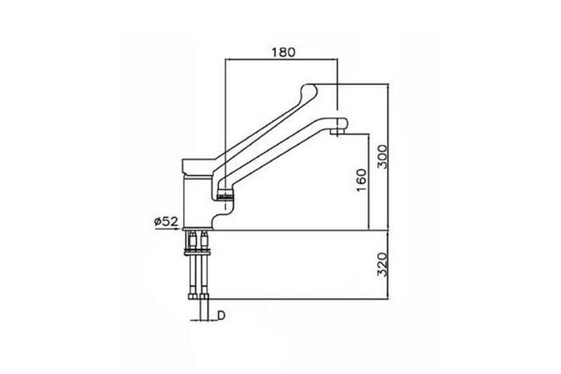 Фото Смеситель Klarco 1S2960 типа styl — арт. 1S.2960.45.92 1