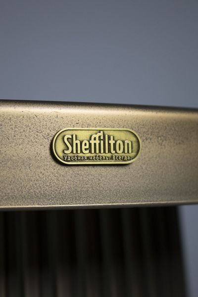 Фото Столик журнальный Sheffilton SHT-CT94 патина золотая 5