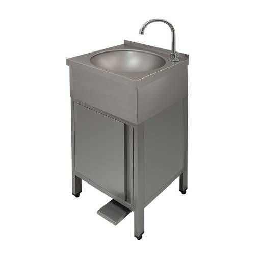 Рукомойник металлический Simeco РН4х4 400х400х850