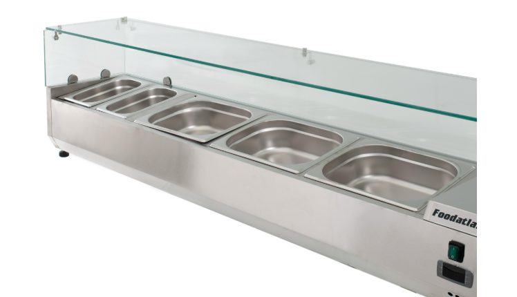 Фото Холодильная витрина для ингредиентов Foodatlas VRX1800/330FG — арт. 00-00000261 3