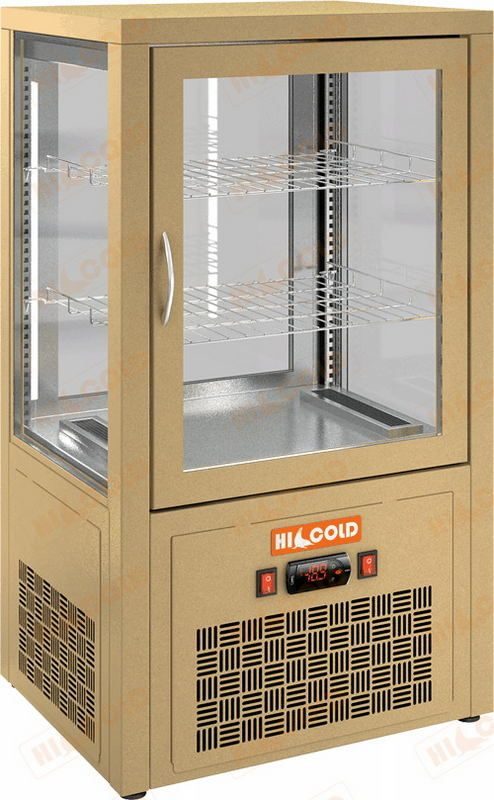 Витрина холодильная HICOLD VRC T 70 BEIGE