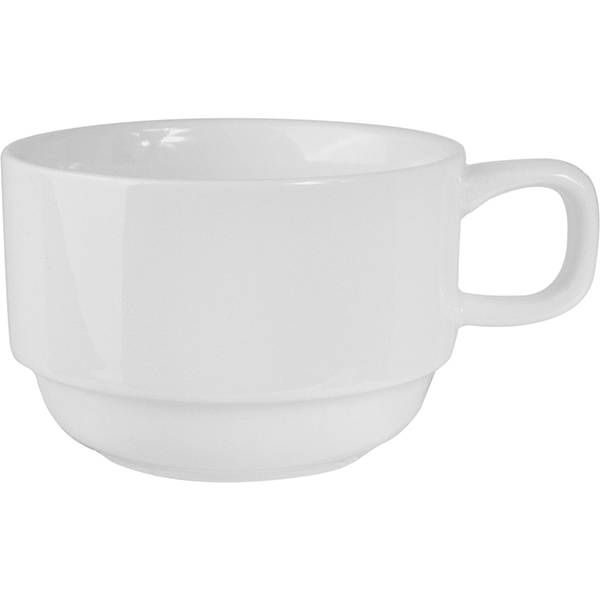 Чашка KunstWerk Paula белая H 55 мм артикул A10376