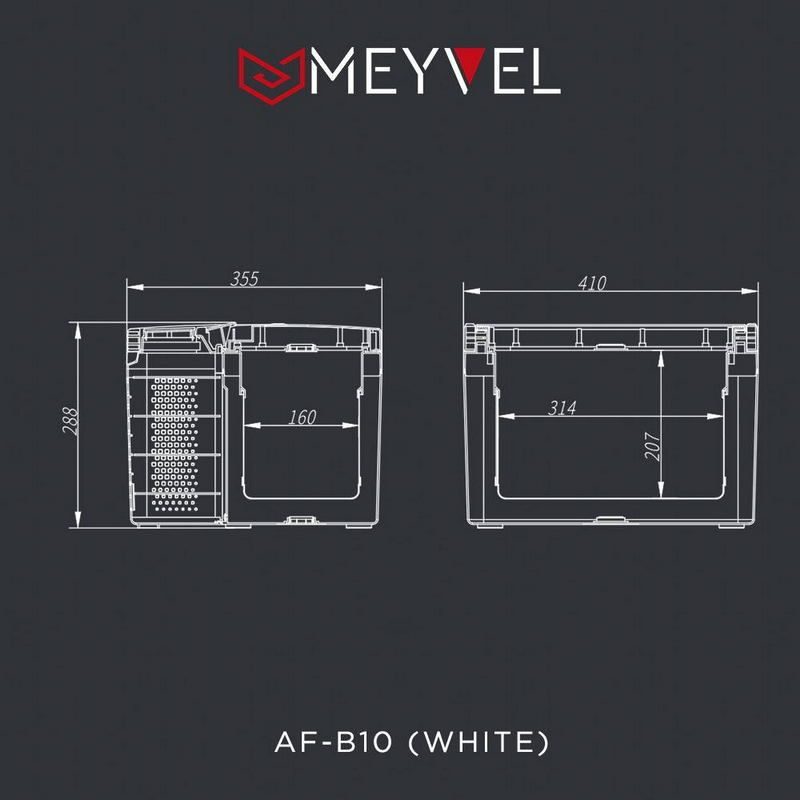 Фото Автохолодильник Meyvel AF-B10 white 9