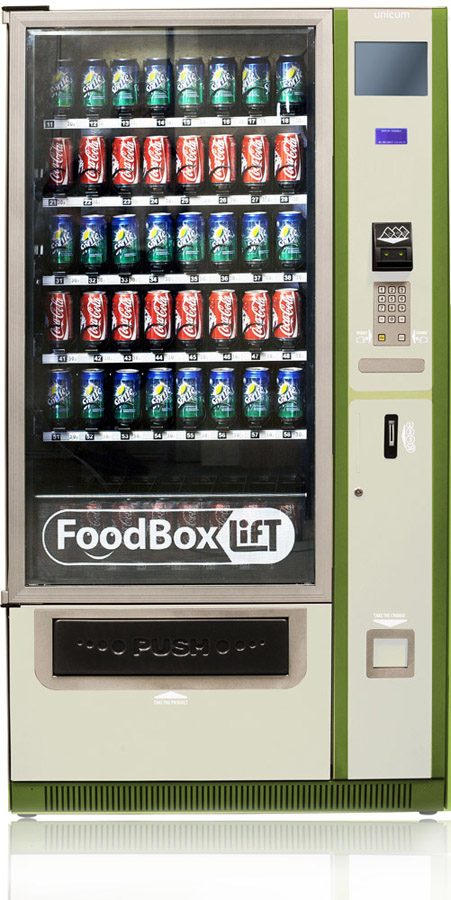 Фото Аппарат вендинговый для упакованной продукции Unicum Food Box Lift 3