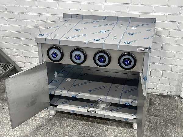 Фото Стол-тумба закрытый RESTOINOX с диспенсерами для стаканов — арт. СПЗРД4-10/6-Б 6