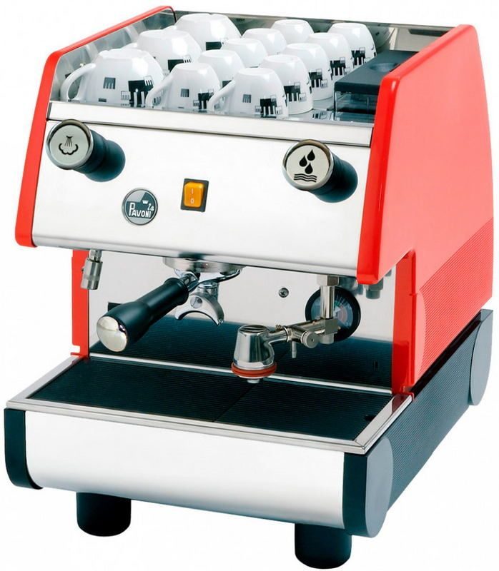 Кофемашина рожковая La Pavoni PUB1M красный