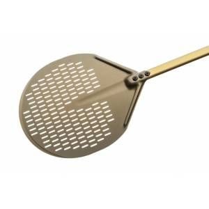 Лопата для пиццы Gi.Metal 1500 мм, D 330 мм перф.