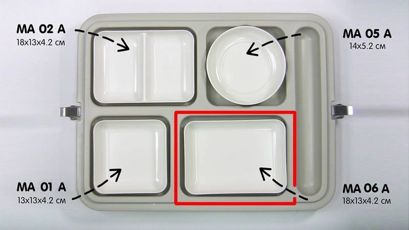 Емкость Kocateq MA06A 18*13*4, 2 см CH1L артикул