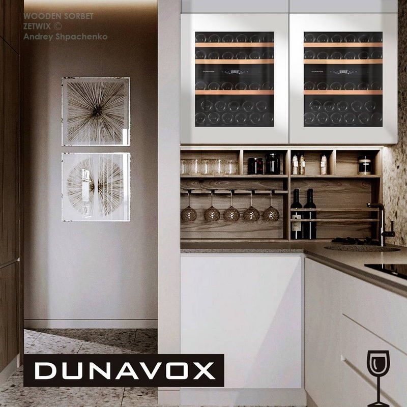 Фото Шкаф винный Dunavox DAV-32.81DW.TO 2