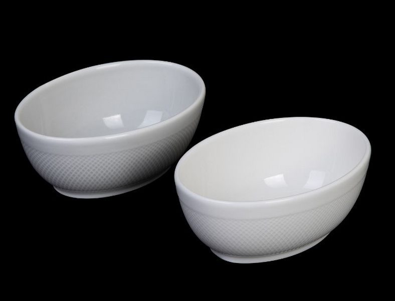 Фото Салатник Corone Rosenthal 150 мл, L 100 мм, B 70 мм белый — арт. фк9944 3