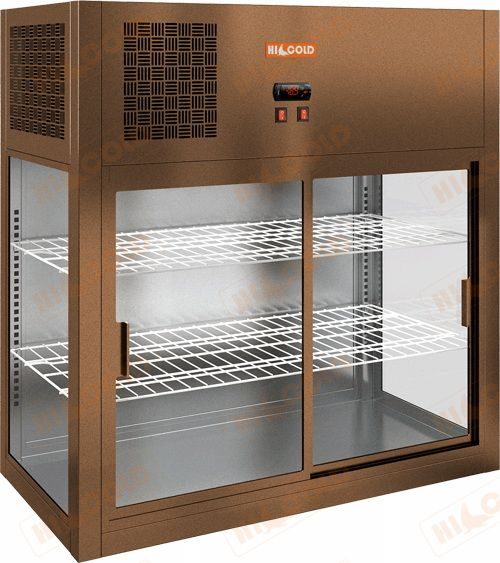 Витрина холодильная HICOLD VRH 990 BRONZE