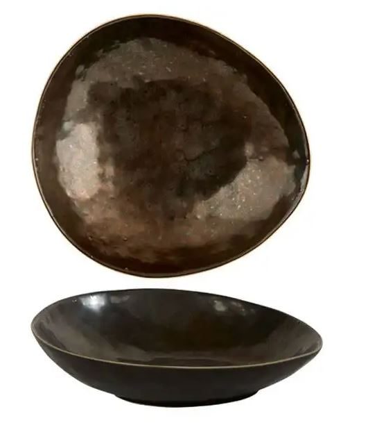 Фото Тарелка для пасты RUSTICO Stoneware AZTEC D 250 мм — арт. C73358 1