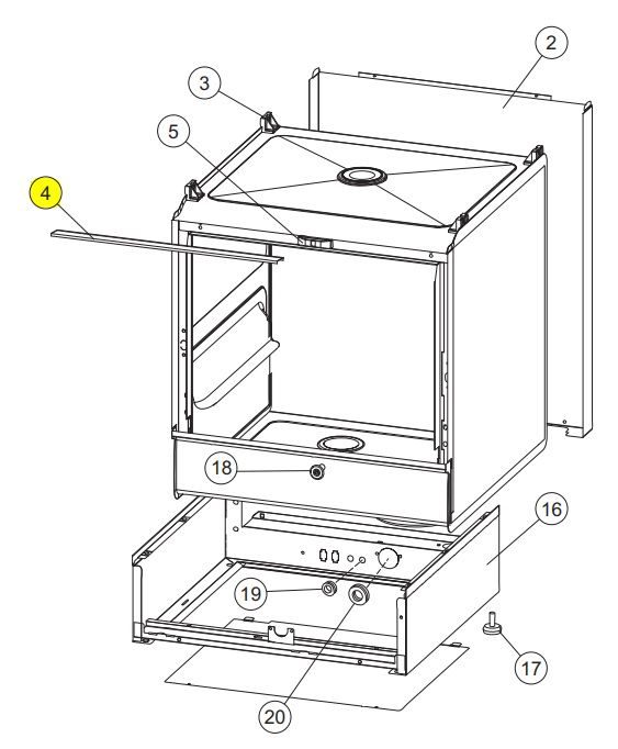 Уплотнение Apach Cook Line 437081 для ПММ