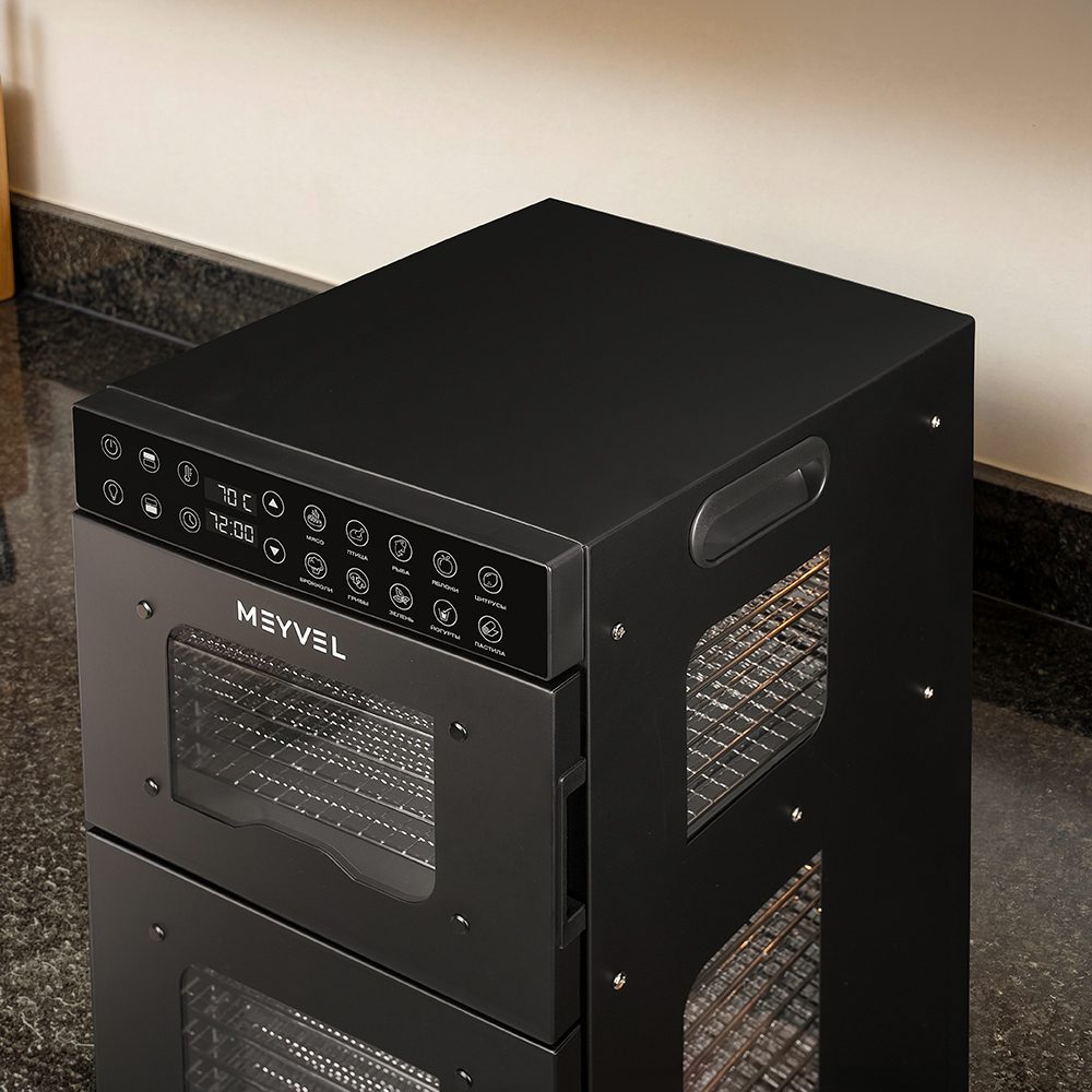 Фото Дегидратор сушилка Meyvel MDH20-1S2 (Black) 34