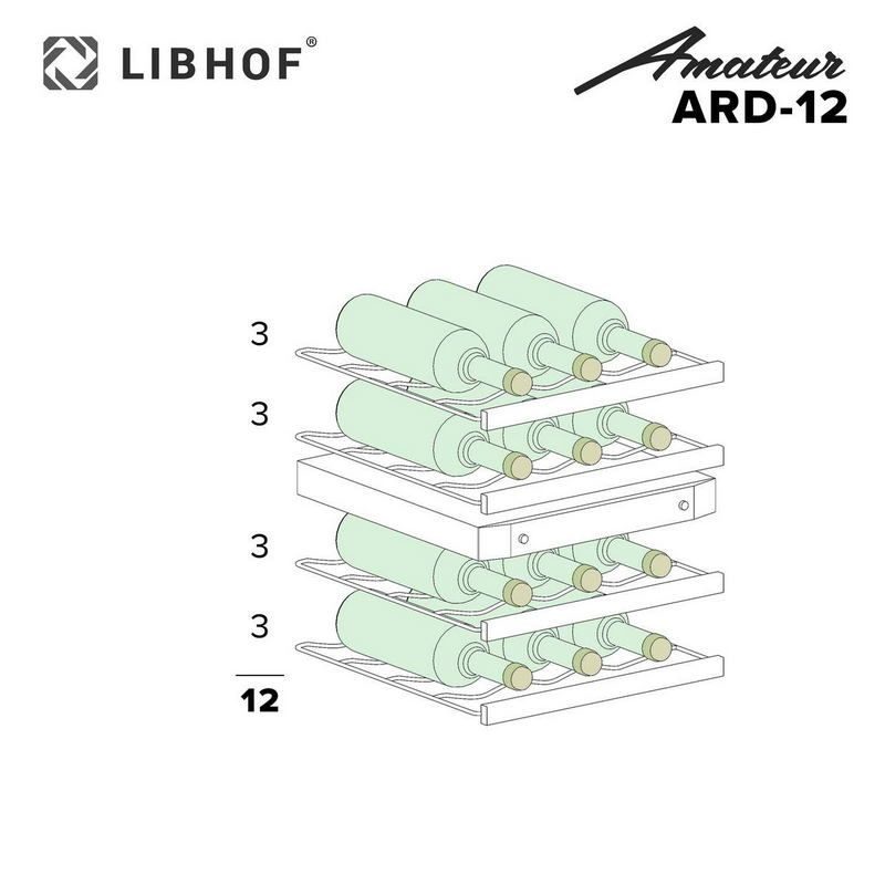 Фото Шкаф винный Libhof ARD-12 — арт. libard12 9
