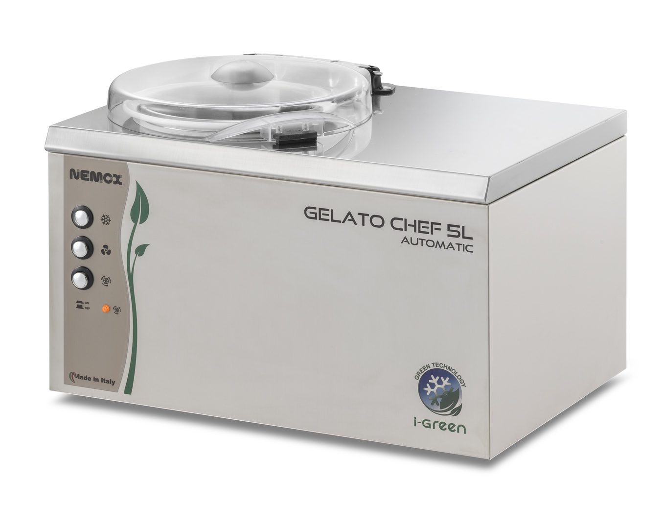 Фото Фризер для твердого мороженого Nemox en с 1 чашей 2,5 л — арт. Gelato Chef 5L AUTOMATIC i-Gre 1