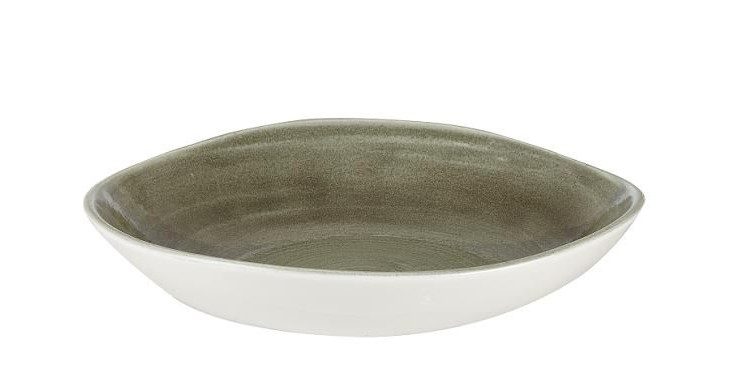 Фото Салатник CHURCHILL Stonecast Patina Burnished Green 1100 мл, D 253 мм — арт. PABGOGB11 1