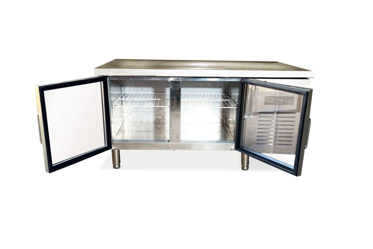 Фото Холодильно-морозильный стол CLSY Workbench 150 стекло 2