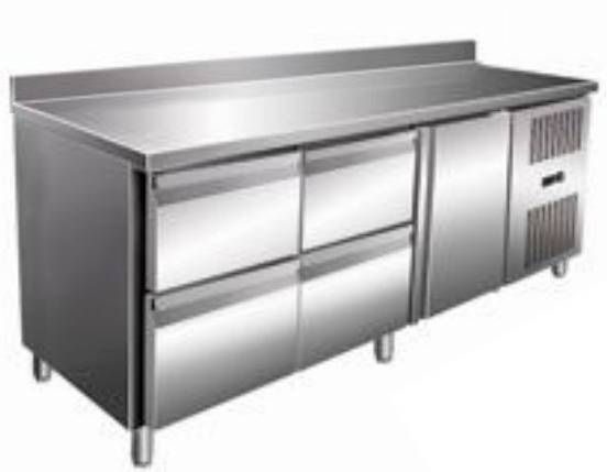 Стол морозильный COOLEQ GN3240BT 4 ящика + 1 дверь