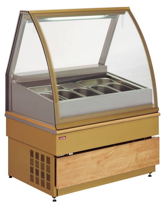 Витрина для мороженого UNIS Georgia III 1000, inox