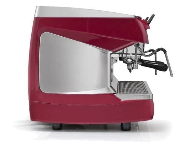 Фото Кофемашина рожковая Nuova Simonelli Aurelia II 2GR S 1Ф высокая группа цвет красный 2