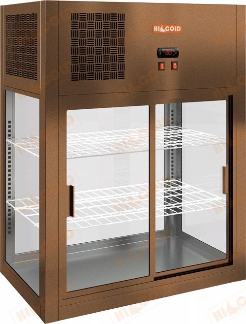 Витрина холодильная HICOLD VRH O 790 BRONZE