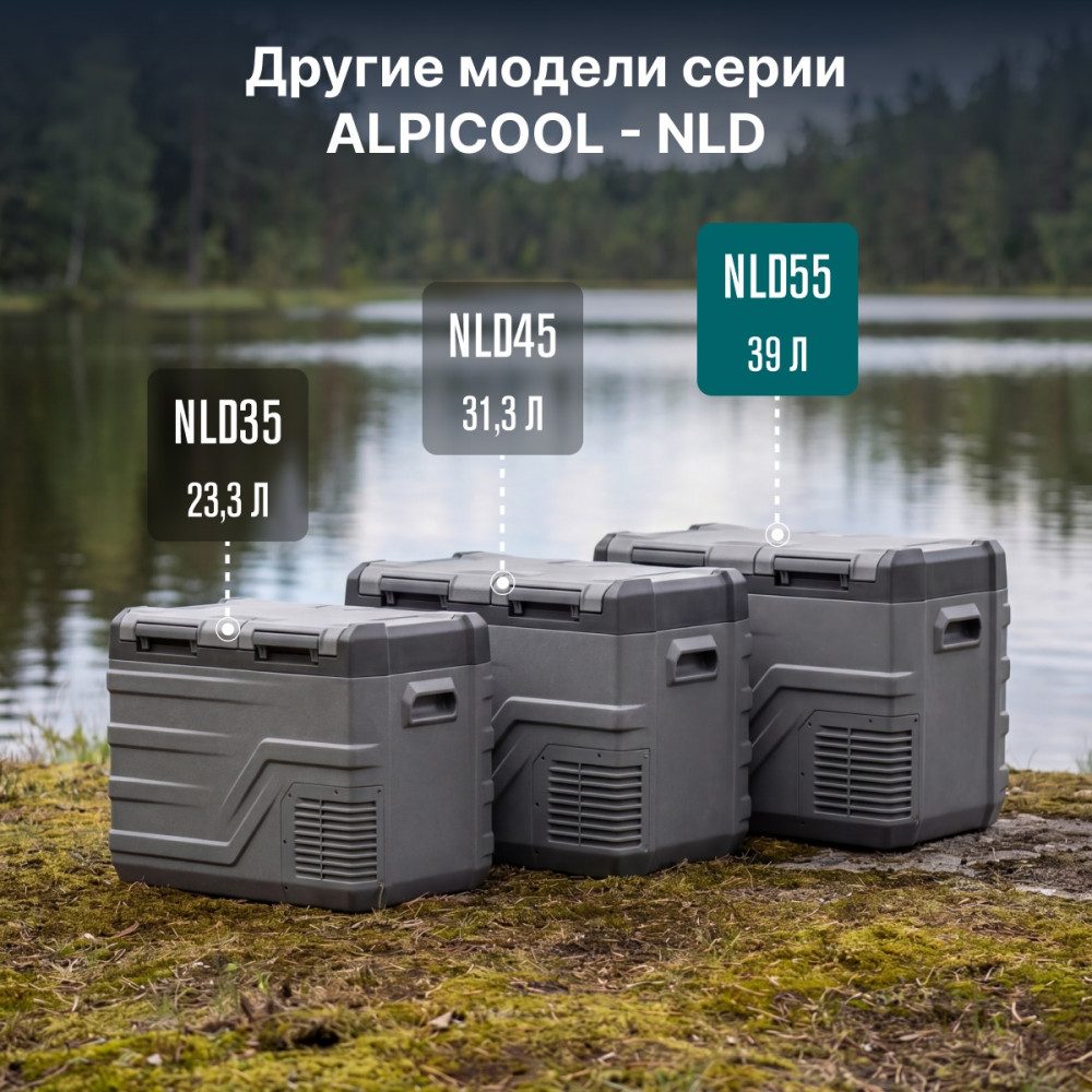 Фото Автохолодильник Alpicool NLD55 (12/24) 15