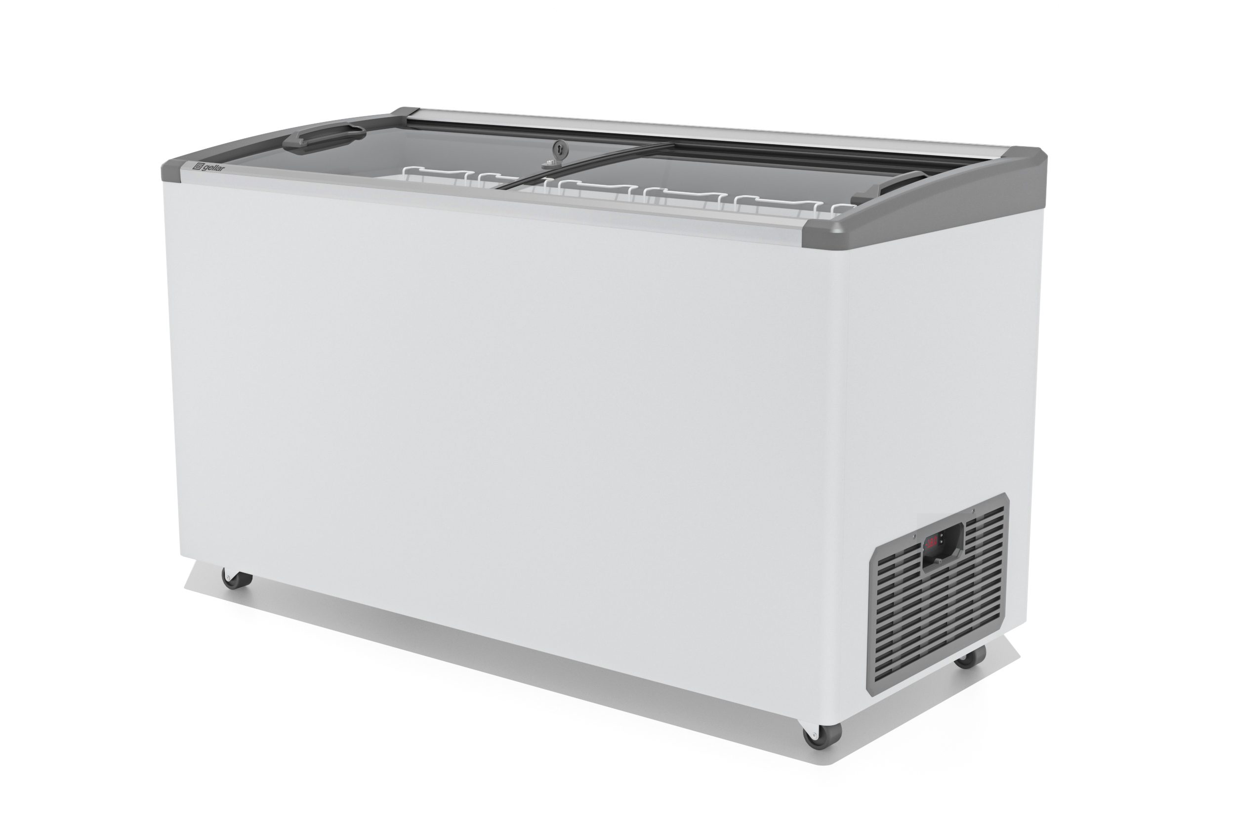 Морозильный ларь Gellar FG 500 Е серый V25