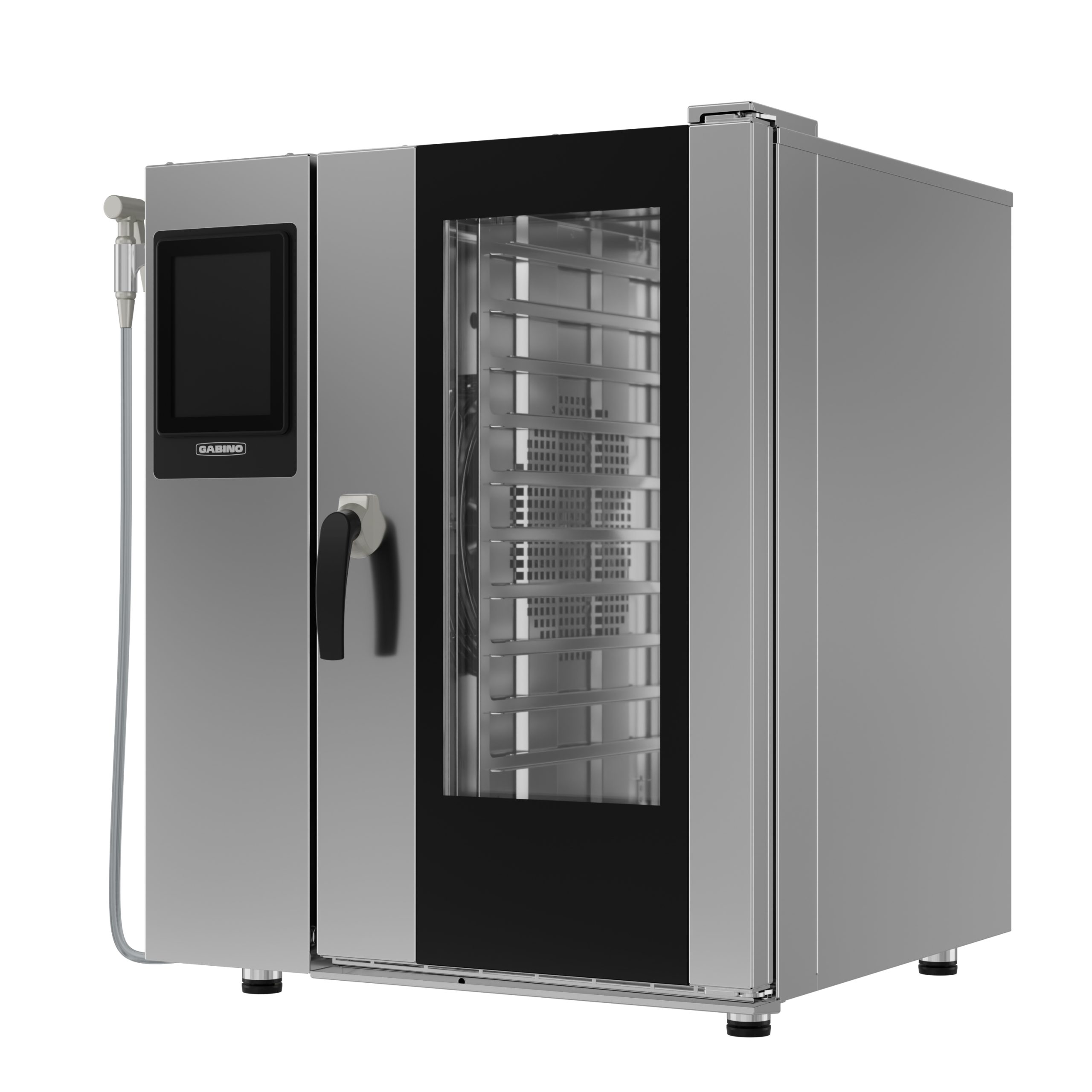 Фото Пароконвектомат Gabino combi 1011b ADVANCE (бойлер, 10 GN1/1, сенсорная панель) — арт. 01102210 7