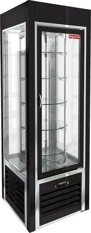 Шкаф кондитерский HICOLD VRC 350 R Sh Black FR