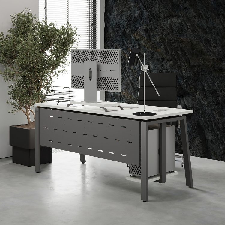 Фото Стол офисный КОБОР AB-160/70 aluminum/premium 7