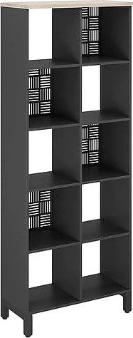 Стеллажная система КОБОР SQ-5X2 black/natural