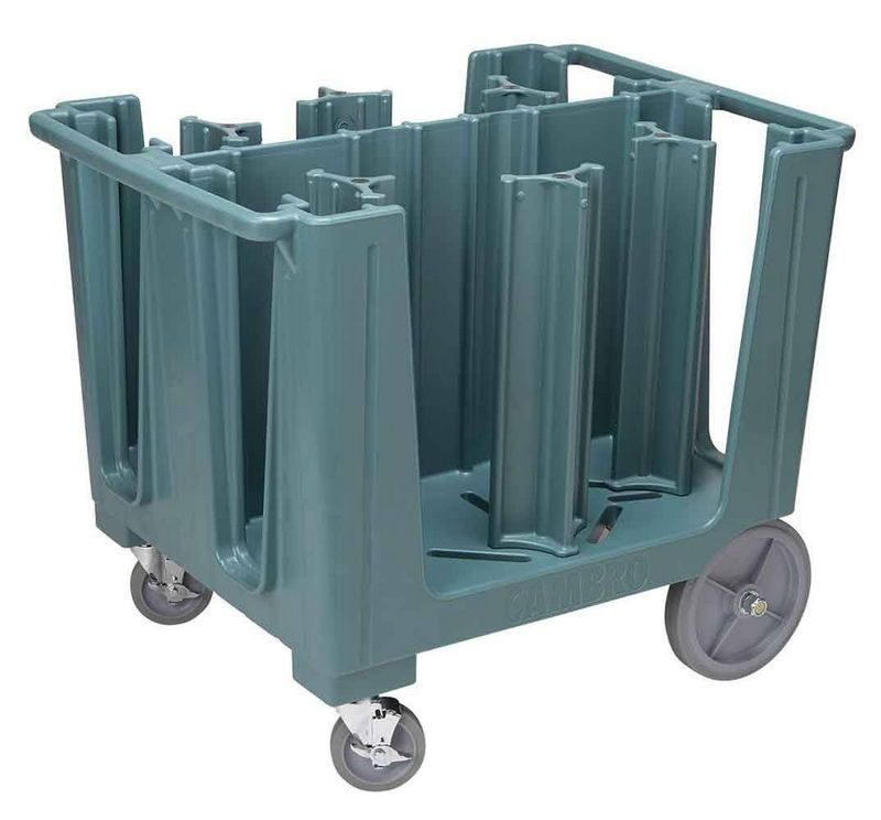 Тележка для тарелок Cambro ADCS 401 син.-сер.