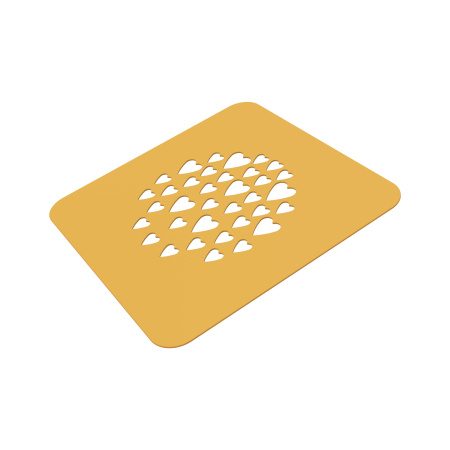 SILIKOMART Сердечки D 100 мм Трафарет кондитерский