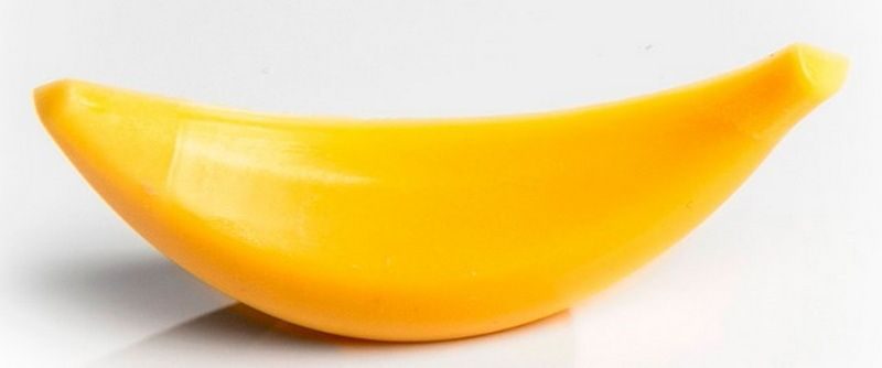 Фото Форма для конфет Martellato Fruttissimi Banana L 275 мм, B 175 мм, H 26 мм ячейка — арт. MA1033 2