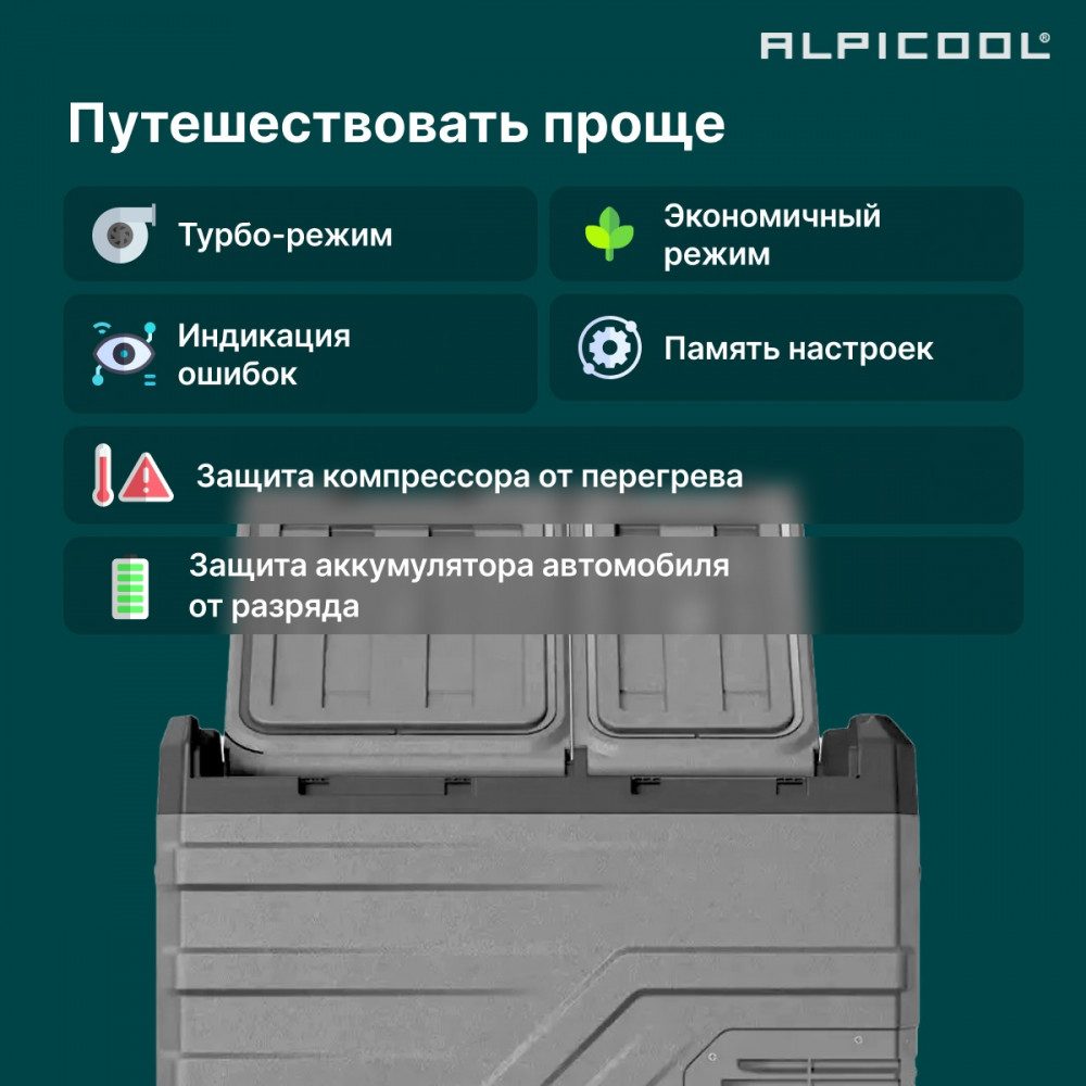 Фото Автохолодильник Alpicool NLD45 (12/24) 8