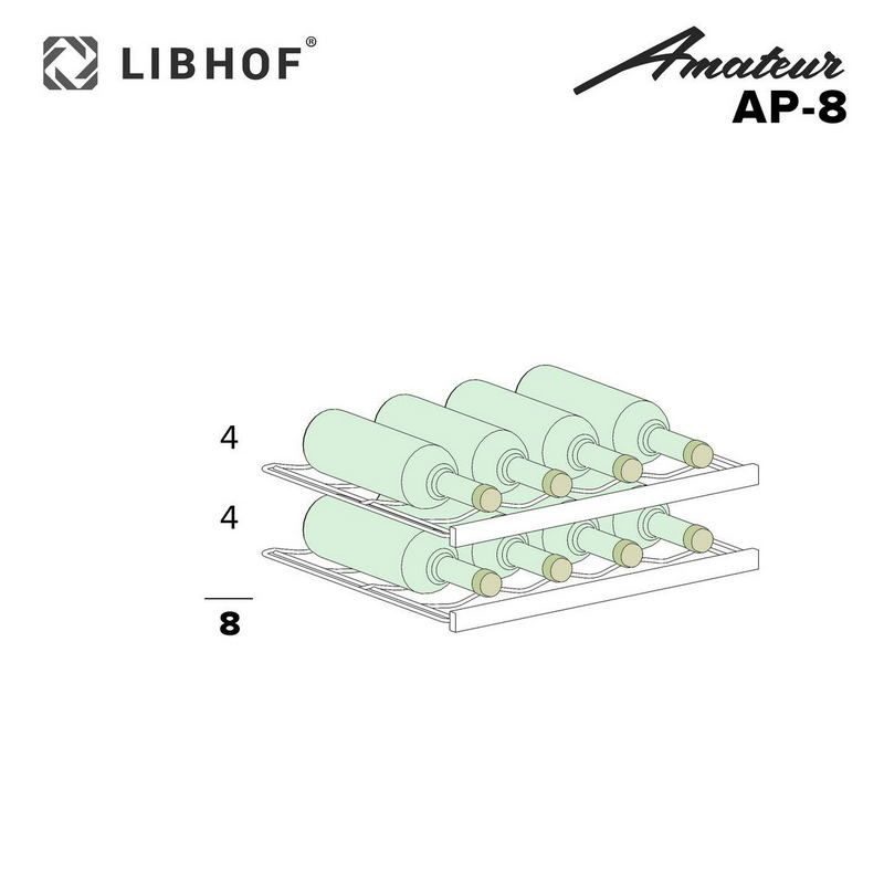 Фото Шкаф винный Libhof AP-8 — арт. libap8 10