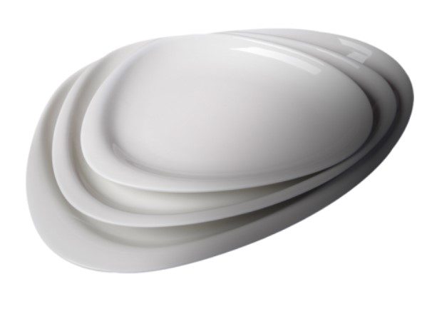 Фото Блюдо Cameo Pearl L 305 мм, B 215 мм, H 32 мм — арт. 713-T121 3