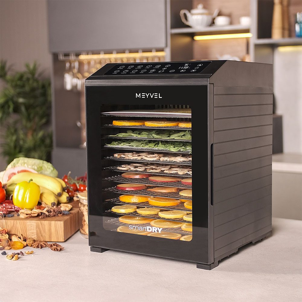 Фото Дегидратор сушилка Meyvel MDH14-1P (Black) 1