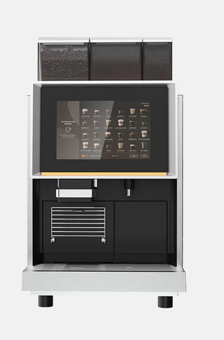 Фото Кофемашина суперавтомат HORECA MACHINES Y580,1G, 2P, Silver 1