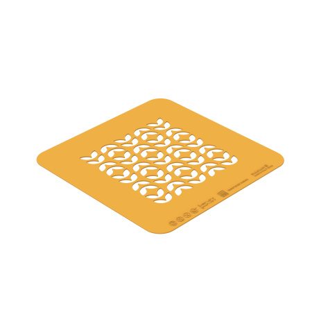 SILIKOMART Листва 100х100 мм Трафарет кондитерский