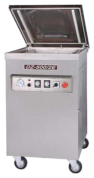 Упаковщик однокамерный DZQ-500/2E (нерж., газ)