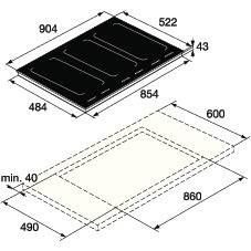 Фото Варочная панель индукционная Asko HI1995G 1